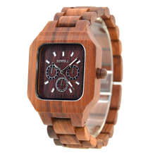 Exowoods "Wavey" Wooden Watch