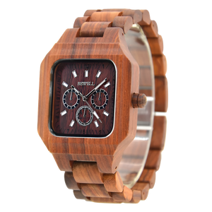 Exowoods "Wavey" Wooden Watch